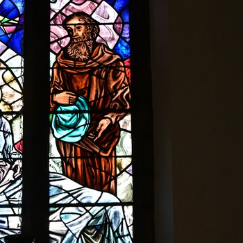 Detail, Joseph from The Nativity