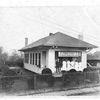 Houston Anti-Tuberculosis League Free Clinic, 1915