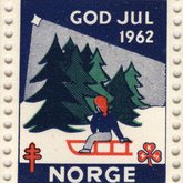 Christmas Seals Norway 1962