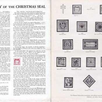 The People Against Tuberculosis - The Story of the Christmas Seal by Leigh Mitchell Hodges
