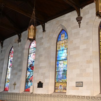 View of North Nave Wall