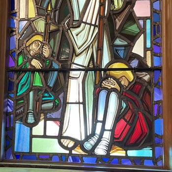 Detail, Soldiers from The Resurrection Window