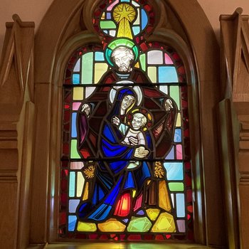 The Nativity or Dr. Gerald Collyer Memorial Windows