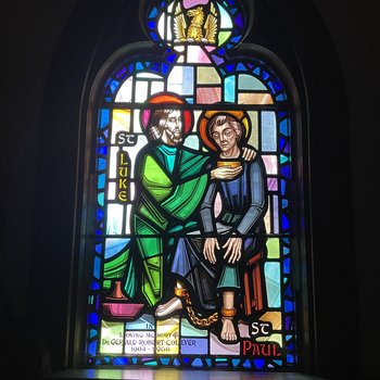 St. Luke and St. Paul or Dr. Gerald Collyer Memorial Window