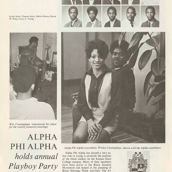 "Alpha Phi Alpha holds annual Playboy Party," 1970