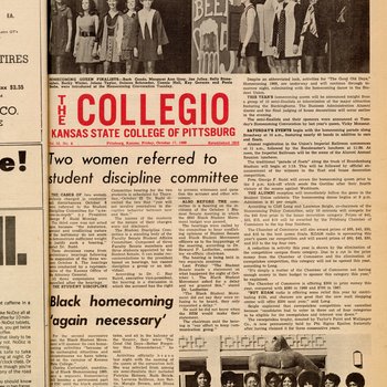 "Black Homecoming 'again necessary'," October 17, 1969