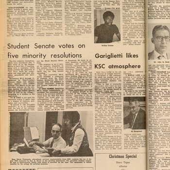 "Greene appointed to city commission," December 19, 1969