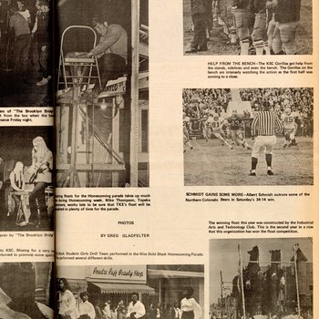 "Homecoming '70 displays work, spirit, enjoyment," October 23, 1970