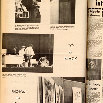 "To Be Black," February 19, 1971