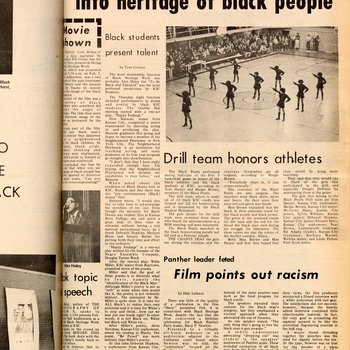 "Special week provides insight into heritage for black people," February 19, 1971