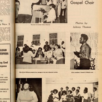 "The Message from the KSC Gospel Choir," October 22, 1971