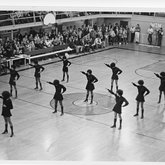 Black Pearls at Basketball Game, 1971