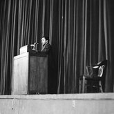 Dr. Charles Hurst at Black Heritage Week, 1971 (2)