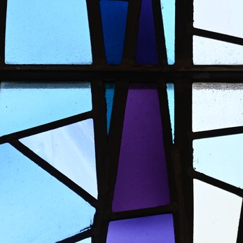 Detail, 3 of Stained Glass Skylight