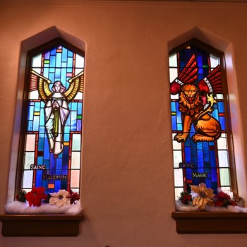 Icons of Saint Matthew and Saint Mark