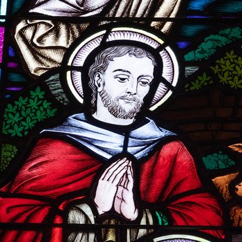 Detail, Joseph, from The Nativity or McMartin Memorial Window