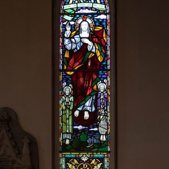 The Ascension of Christ or Whyte, Plaxton, and Brookes Memorial Window