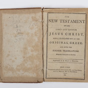 New Testament, Printed