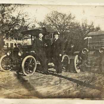 Young Men and Cars, 1917