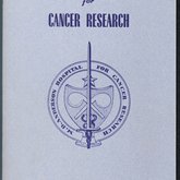 The University of Texas Hospital for Cancer Research Dedication (1944)