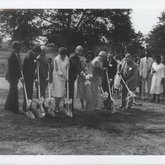 Groundbreaking Ceremony for the High School for Health Professions (1978)