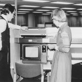 Library Interior AV Equipment (1976)