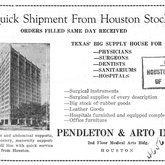 Pendleton & Arto, Inc. Medical Supplies, 1930