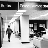 Library Interior Public Stacks Reading (1983)