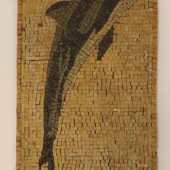 Tessera Dolphin Mosaic