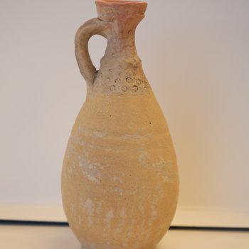 Terracotta Flask from the Holy Land