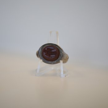 Silver Ring with an Intaglio, 3rd Century BCE to 2nd Century CE 3