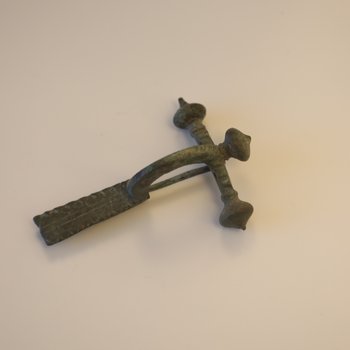 Bronze Roman Military Fibula, 1st Century BCE 2