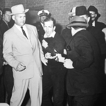 Ruby fatally shoots Oswald on November 24, 1963