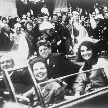 President John F. Kennedy motorcade, Dallas, Texas, Friday, November 22, 1963