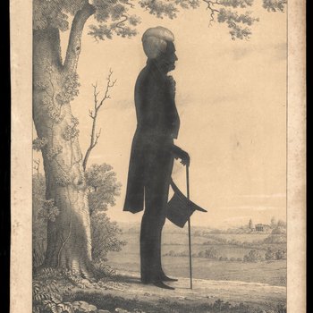 Silhouette of Andrew Jackson