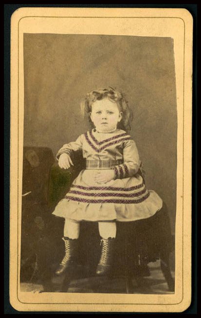 Full-length studio portrait of an unidentified girl, Jackson, Tenn.