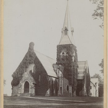 Church of the Holy Spirit, Exterior with Ivy