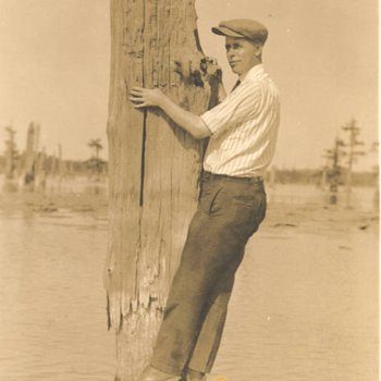 Wilbur A. Nelson at Reelfoot Lake