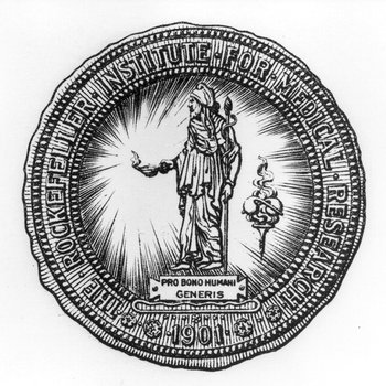 Original Seal of The Rockefeller Institute