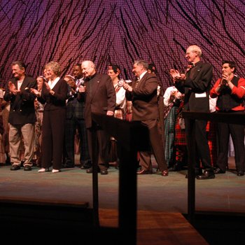 Brigadoon "2nd Curtain Call" w/ 1958 Cast Members Photo