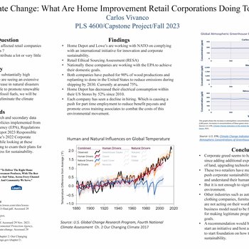 Climate Change: What Are Home Improvement Retail Corporations Doing To Help?