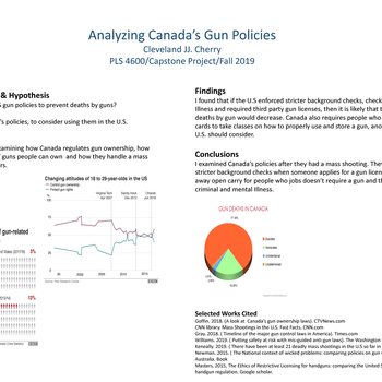 Analyzing Canada’s Gun Policies