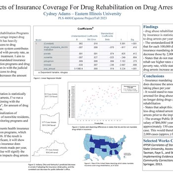 Effects of Insurance Coverage For Drug Rehabilitation on Drug Arrests