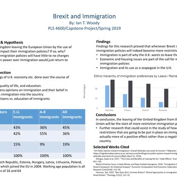 Bexit and Immigration