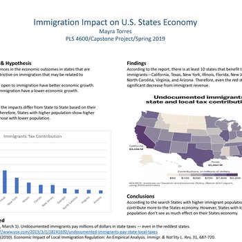 Immigration Impact on U.S. States Economy