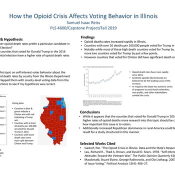 How the Opioid Crisis Affects Voting Behavior in Illinois