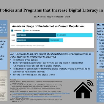 Specific Policies and Programs that Increase Digital Literacy in America