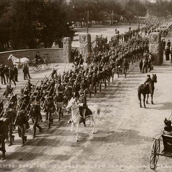 1st Tennessee Infantry, USV, The Presidio, San Francisco, CA, 1898