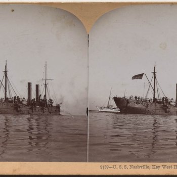 USS Nashville, Key West, FL, 1898