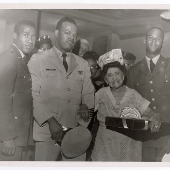 Eartha White and Military Personnel